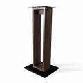 Стійка Norstone Alva Wooden vinyl Black glass (NORALVA) 1 – techzone.com.ua