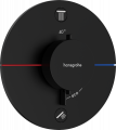 HANSGROHE SHOWER SELECT COMFORT S термостат для 2х потребителей, СМ, цвет чёрный матовый 15554670 1 – techzone.com.ua