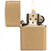 Запальничка Zippo Classic Brushed Solid Brass 204 2 – techzone.com.ua Запальничка Zippo Classic Brushed Solid Brass 204 2 – techzone.com.ua