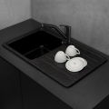 Кухонная мойка Miraggio Versal black 3 – techzone.com.ua