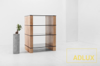 Стійка під AV апаратуру ADLUX MODUL AV-4-600 Ash-Black Glass 3 – techzone.com.ua Стійка під AV апаратуру ADLUX MODUL AV-4-600 Ash-Black Glass 3 – techzone.com.ua