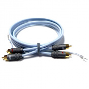 Межблочный кабель Supra PHONO 2RCA-SC BLUE 1M 1001908704