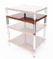 Модуль стійки NEO Quattron Segment 222mm Glossy Walnut + stainless steel 1 – techzone.com.ua