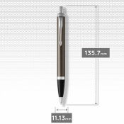 Ручка кулькова Parker IM Dark Espresso CT BP 22 332 3 – techzone.com.ua Ручка кулькова Parker IM Dark Espresso CT BP 22 332 3 – techzone.com.ua