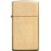 Запальничка Zippo 1652 B Venetian High Polish Brass 4 – techzone.com.ua Запальничка Zippo 1652 B Venetian High Polish Brass 4 – techzone.com.ua