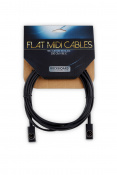 ROCKBOARD RBO CAB MIDI 300 BK Flat MIDI Cable - Black, 300 cm