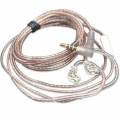 Knowledge Zenith OFC Cable With Mic 2pin C Silver – techzone.com.ua