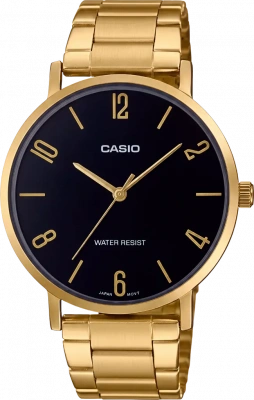 Чоловічий годинник Casio Timeless Analog MTP-VT01G-1B2 – techzone.com.ua