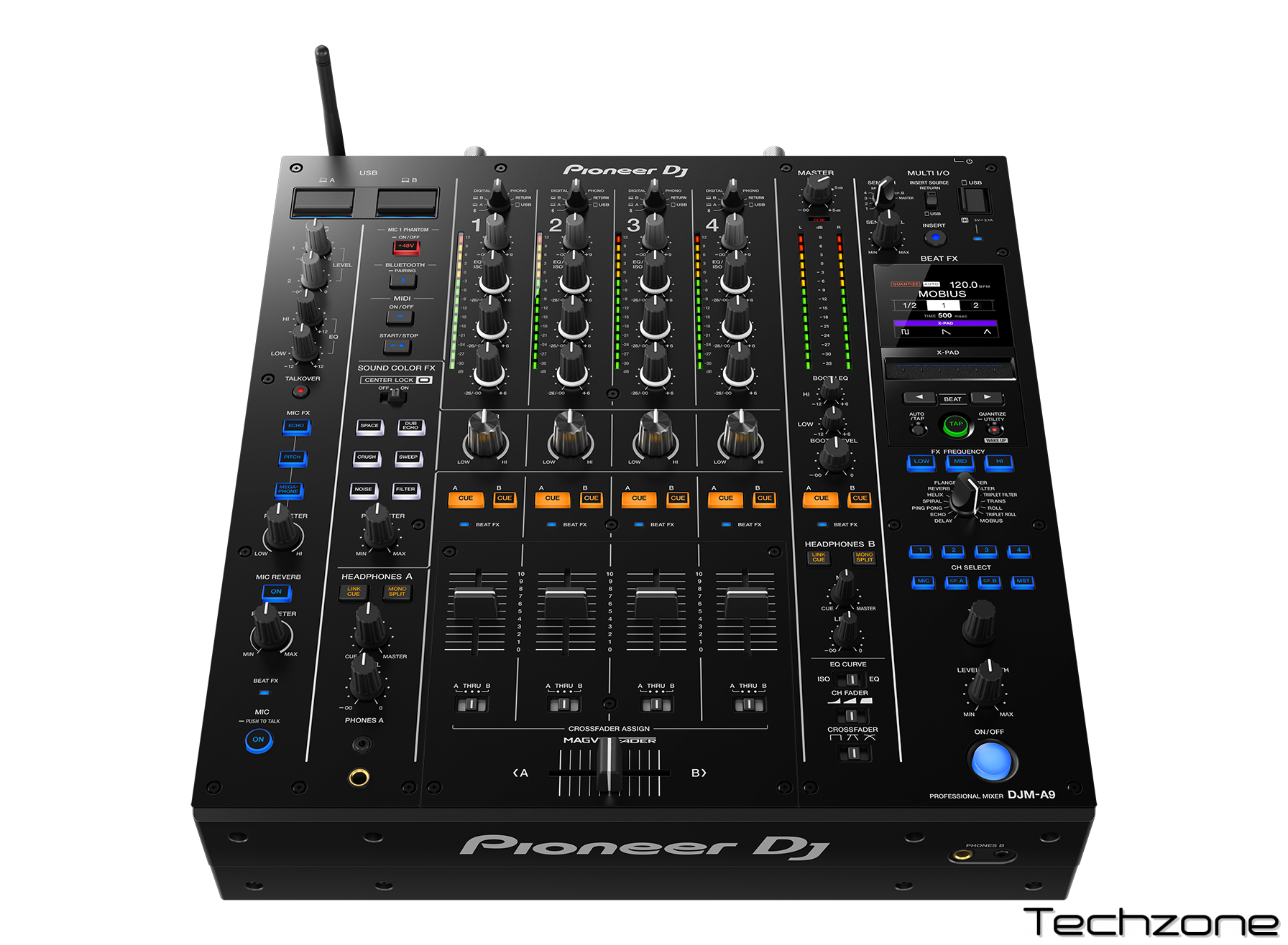 DJ Микшер Pioneer DJM-A9 - купить в Киеве,доставка по Украине–  цена,описание,характеристики,бесплатная доставка