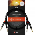 Готовый кабель Clarity 2xJACK-2xJACK-B 2m – techzone.com.ua