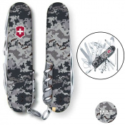 Складаний ніж Victorinox SWISSCHAMP ARMY Піксель синій з черв. лого 1.6795.3.W3943p 1 – techzone.com.ua Складаний ніж Victorinox SWISSCHAMP ARMY Піксель синій з черв. лого 1.6795.3.W3943p 1 – techzone.com.ua