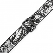 LEVY'S MP2TAT-001 2″ Tattoo Series Poly Guitar Strap - B&W Clowns 3 – techzone.com.ua LEVY'S MP2TAT-001 2″ Tattoo Series Poly Guitar Strap - B&W Clowns 3 – techzone.com.ua