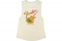 FENDER T-SHIRT SLEEVELESS WOMEN'S STARCASTER NATURAL WHITE XL Майка