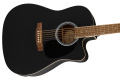 FENDER FA-25CE BLACK Гітара електроакустична 4 – techzone.com.ua