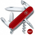 Складной нож Victorinox SPARTAN MAT красный матовый лак 1.3603.M0007p 1 – techzone.com.ua