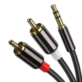 Кабель 2RCA-3,5 mm Jack GOKA RP-120 2 – techzone.com.ua