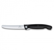 Складаний ніж для пікніка Victorinox Swiss Classic 11см хвил чорн 6.7833.F 4 – techzone.com.ua
