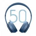 Наушники с микрофоном Beats by Dr. Dre Solo 4 Slate Blue (MUW43) 2 – techzone.com.ua
