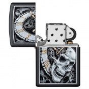 Запальничка Zippo 218 Skull Clock Design 29854 3 – techzone.com.ua Запальничка Zippo 218 Skull Clock Design 29854 3 – techzone.com.ua