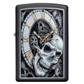 Запальничка Zippo 218 Skull Clock Design 29854 2 – techzone.com.ua