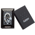 Запальничка Zippo 218 Skull Clock Design 29854 5 – techzone.com.ua