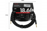 FENDER CABLE DELUXE SERIES 18.6' BLACK TWEED Кабель інструментальний 2 – techzone.com.ua FENDER CABLE DELUXE SERIES 18.6' BLACK TWEED Кабель інструментальний 2 – techzone.com.ua