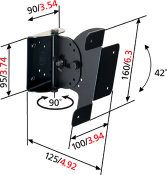 Настінне кріплення для колонок VOGELS VLB 411 2 – techzone.com.ua Настінне кріплення для колонок VOGELS VLB 411 2 – techzone.com.ua