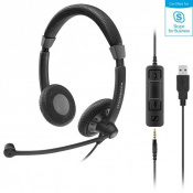 Навушники з мікрофоном Sennheiser SC 75 USB MS (1000635) 1 – techzone.com.ua