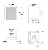 Настінна акустична система Biamp KUBO3T-BL 5 – techzone.com.ua Настінна акустична система Biamp KUBO3T-BL 5 – techzone.com.ua