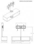 Подставка для AV аппаратуры NORSTONE Saeby White 4 – techzone.com.ua Подставка для AV аппаратуры NORSTONE Saeby White 4 – techzone.com.ua