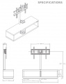 Подставка для AV аппаратуры NORSTONE Saeby White 4 – techzone.com.ua