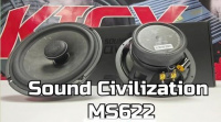 Автоакустика KICX Sound Civilization MS 622 2 – techzone.com.ua