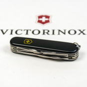 Складной нож Victorinox CLIMBER MAT черный матовый лак с желт.лого 1.3703.3.M0008p 2 – techzone.com.ua Складной нож Victorinox CLIMBER MAT черный матовый лак с желт.лого 1.3703.3.M0008p 2 – techzone.com.ua