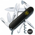 Складной нож Victorinox CLIMBER MAT черный матовый лак с желт.лого 1.3703.3.M0008p 1 – techzone.com.ua
