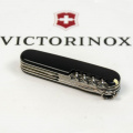 Складной нож Victorinox CLIMBER MAT черный матовый лак с желт.лого 1.3703.3.M0008p 3 – techzone.com.ua