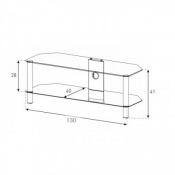 Тумба для ТВ Sonorous NEO 2130-В-SLV 2 – techzone.com.ua Тумба для ТВ Sonorous NEO 2130-В-SLV 2 – techzone.com.ua