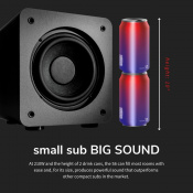 Активний сабвуфер Audioengine S6 White 4 – techzone.com.ua Активний сабвуфер Audioengine S6 White 4 – techzone.com.ua