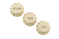 Набір ручок потенціометрів FENDER ROAD WORN STRAT KNOB SET – techzone.com.ua