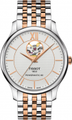 Чоловічий годинник Tissot Tradition Powermatic 80 Open Heart T063.907.22.038.01