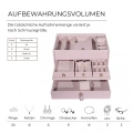 Скринька-кейс для прикрас Friedrich Lederwaren Aurora рожева | 27038-9 9 – techzone.com.ua
