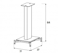 Стійки під акустику Sonorous SP 600-B-HBLK 3 – techzone.com.ua Стійки під акустику Sonorous SP 600-B-HBLK 3 – techzone.com.ua