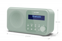Цифрове радіо з Bluetooth SHARP DR-P420(GN) 3 – techzone.com.ua