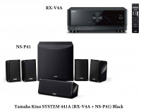 Домашний кинотеатр Yamaha Kino SYSTEM 441A (RX-V4A + NS-P41) Black 2 – techzone.com.ua Домашний кинотеатр Yamaha Kino SYSTEM 441A (RX-V4A + NS-P41) Black 2 – techzone.com.ua
