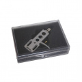 Майданчик для кріплення головки до тонарму Tonar SME-Type DJ Head shell Silver, art. 4601 2 – techzone.com.ua
