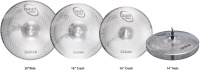 SABIAN QTPC504 Quiet Tone Practice Cymbals Set 2 – techzone.com.ua