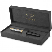 Ручка перова Parker SONNET Metal & Black Lacquer GT FP18 F 68 111 8 – techzone.com.ua Ручка перова Parker SONNET Metal & Black Lacquer GT FP18 F 68 111 8 – techzone.com.ua