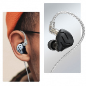 Наушники без микрофона Knowledge Zenith KZ Audio ZAX BLACK NO MIC 6 – techzone.com.ua Наушники без микрофона Knowledge Zenith KZ Audio ZAX BLACK NO MIC 6 – techzone.com.ua