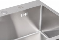 Мийка для кухні інтегрована Lidz Handmade H5845 (LDH5845BRU35384) Brushed Steel 3,0/1,0 мм 4 – techzone.com.ua