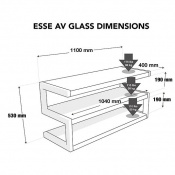 Підставка для AV апаратури Norstone Esse AV White-OAK (NORESSAWTOK) 5 – techzone.com.ua Підставка для AV апаратури Norstone Esse AV White-OAK (NORESSAWTOK) 5 – techzone.com.ua