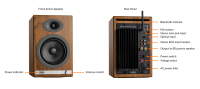 Акустична система Audioengine HD5 Walnut 5 – techzone.com.ua Акустична система Audioengine HD5 Walnut 5 – techzone.com.ua